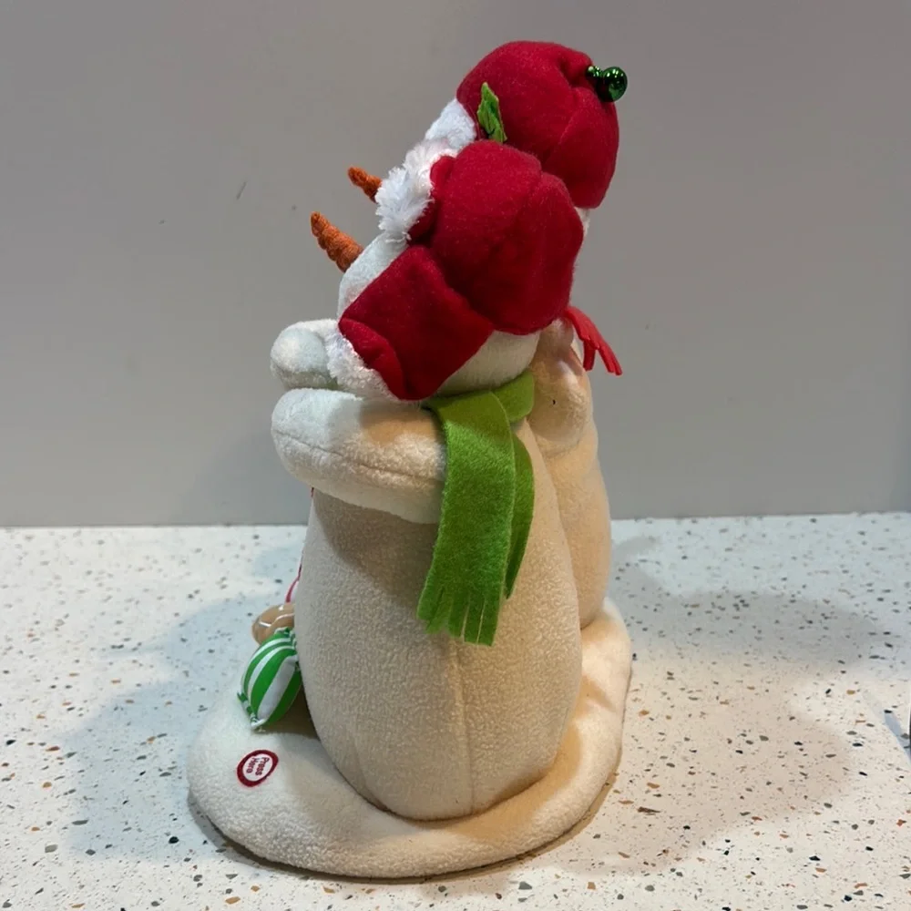 Hallmark‎ Jingle Pals Snowman Holiday Decor Cookie Animation Musical Plush